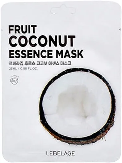 Lebelage Fruit Coconut Essence Mask Sheet maska za lice sa ekstraktom kokosa
