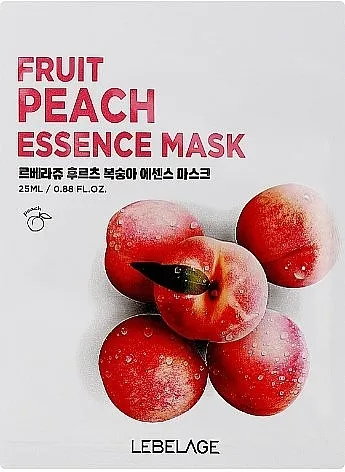 Lebelage Fruit Peach Essence Mask Maska za lice u listićima sa ekstraktom breskve