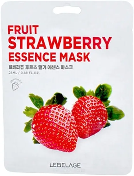 Lebelage Fruit Strawberry Essence Mask Sheet maska za lice sa ekstraktom jagode