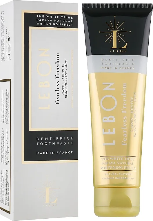 Lebon Fearless Freedom Toothpaste Black Currant/Mint Pasta za zube sa crnom ribizlom i nanom