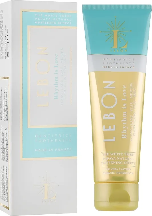 Lebon Rhythm Is Love Toothpaste Ylang Ylang/Yuzu/Mint Pasta za zube sa mešavinom ylang-ylang-a, yuzua i mente