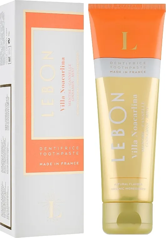 Lebon Toothpaste Villa Noacarlina Cinnamon and Mint Organic Pasta za zube sa ukusom sveže nane i suptilnim mirisom cimeta