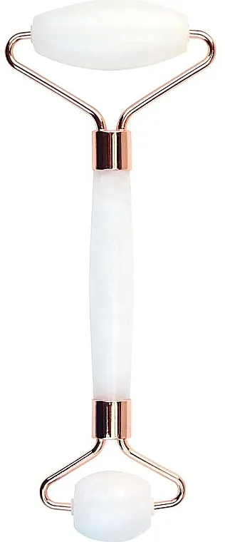Lewer Roller za masažu lica od žada, bijeli