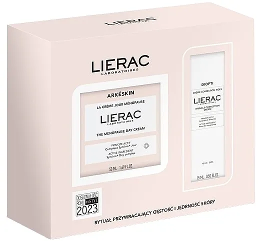 Lierac Arkeskin (day/f/cr/50ml + eye/cr/15ml) Set