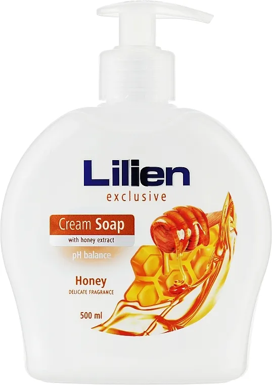 Lilien Honey Cream Soap Tekući krem ​​sapun "Med"