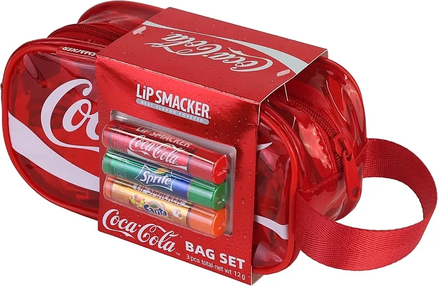 Lip Smacker Coca Cola Handy Bag Set (lip/balm/3x4g)