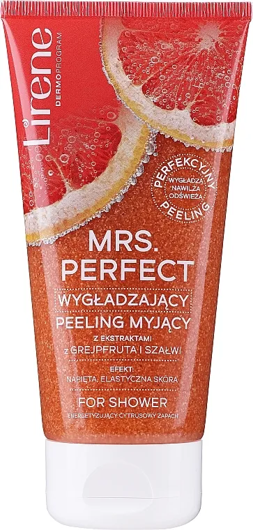 Lirene Mrs. Perfect Peeling Zaglađujući piling s ekstraktima grejpa i kadulje