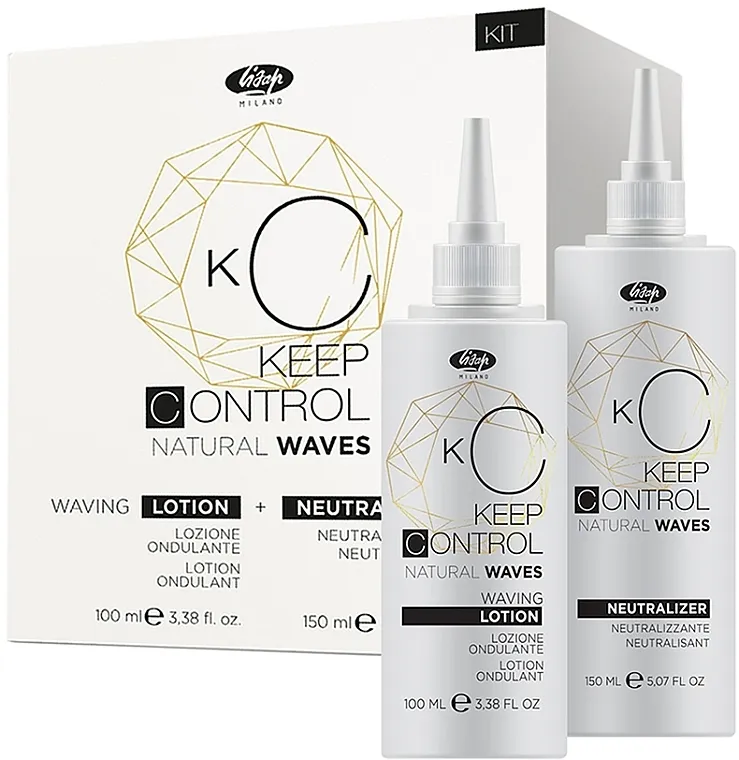 Lisap Keep Control (h/lot/100ml + neutral/150ml) Trajni komplet za kovrdžanje kose