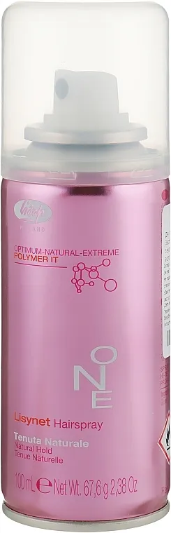Lisap Lisynet One Natural Sprej za normalno učvršćivanje