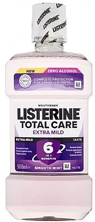 Listerine Total Care Extra Mild Taste Smooth Mint Tečnost za ispiranje usta