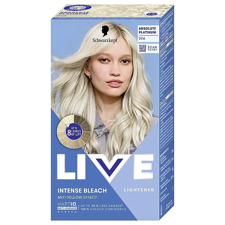 Live Intense Bleach Permanent Boja za izbjeljivanje kose