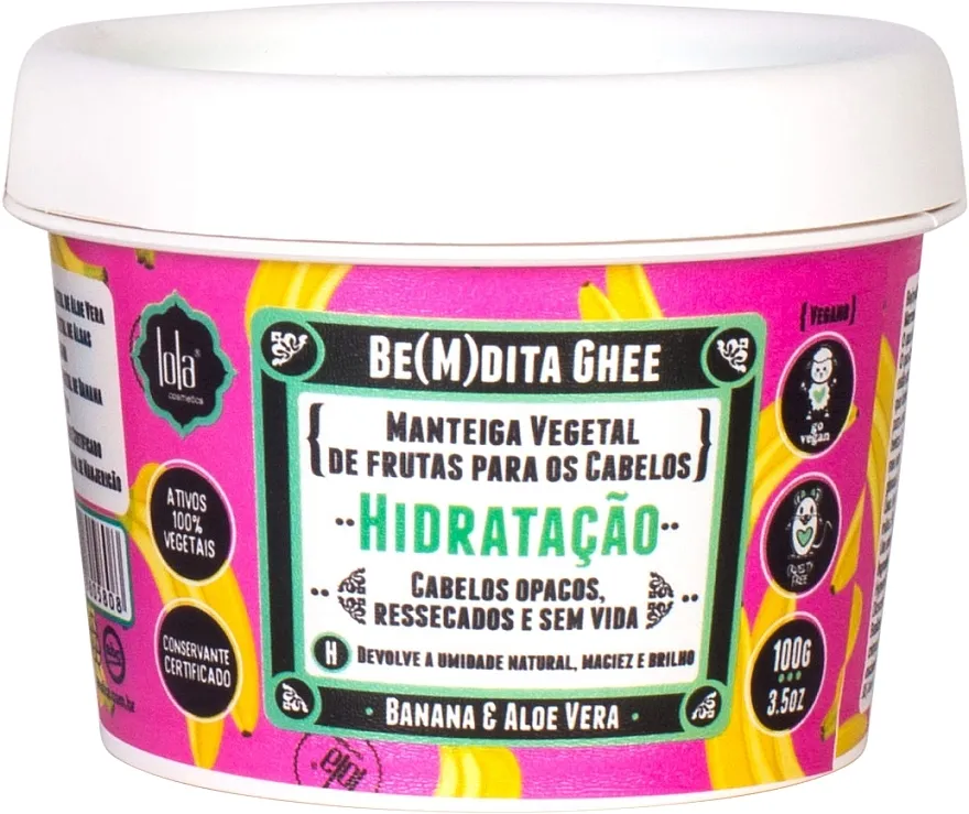 Lola From Rio Be(M)dita Ghee Banana &amp; Aloe Vera Hydration Mask Hidratantna maska za kosu "Banana i aloe vera"