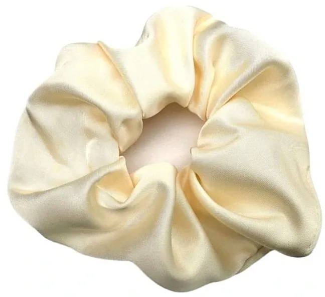 Lolita Accessories Saten traka za kosu, bela