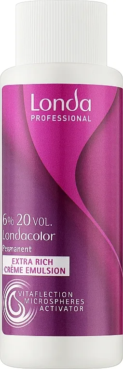 Londa Professional Londacolor Permanent Cream Oksidirajuća emulzija za trajnu krem ​​boju 6%