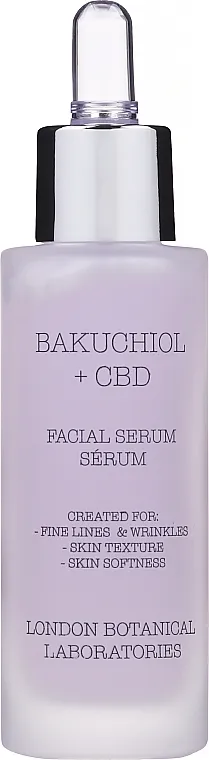 London Botanical Laboratories Bakuchiol + CBD Serum Serum za lice