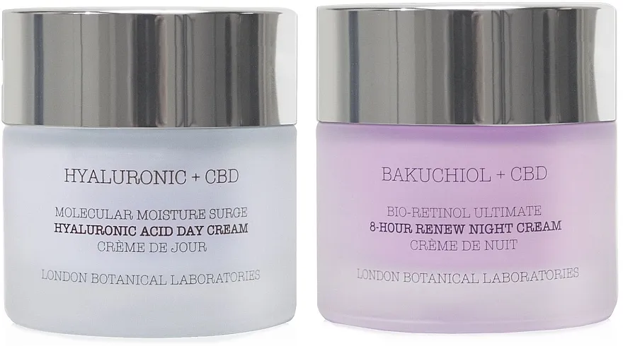 London Botanical Laboratories Bakuchiol + Hyaluronic (cr/50ml + cr/50ml) Set