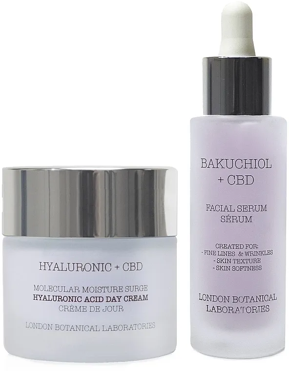 London Botanical Laboratories Hyaluronic + Bakuchiol (ser/30ml + cr/50ml) Set