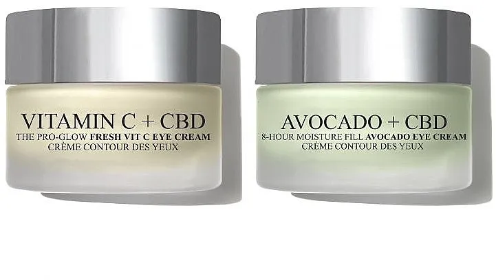London Botanical Laboratories Vitamin C + CBD Eye Cream (cr/15ml + cr/15ml) Set