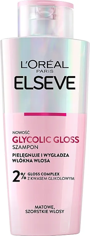 L’Oréal Paris Elseve Glycolic Gloss Shampoo Hranljivi i izglađujući šampon