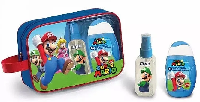 Lorenay Super Mario (sh/gel/110ml + b/spray/90ml + bag) Set