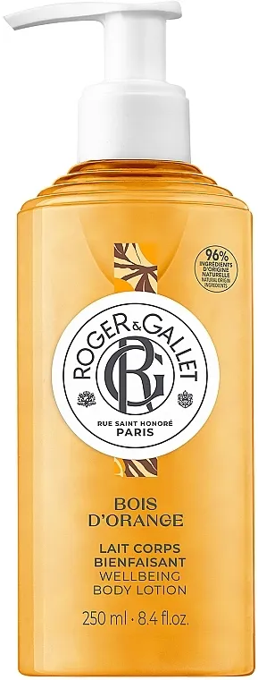 Losion za tijelo s prirodnom esencijom gorke naranče Roger &amp; Gallet Bois d'Orange Wellbeing Body Lotion