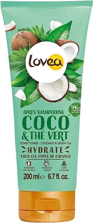 Lovea Conditioner Coconut &amp; Green Tea Regenerator za kosu "Kokos i zeleni čaj"
