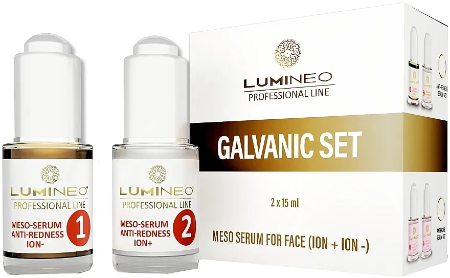 Lumineo Calvanic Set (serum/15x2) Set seruma za lice