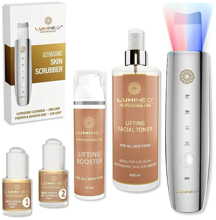 Lumineo Professional Line Cavitation Peeling 5 in 1 Mega Set Set, 5 proizvoda