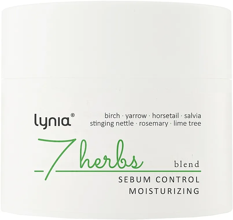 Lynia 7 Herbs Sebum Control Moisturizing Hidratantna krema za regulisanje lučenja sebuma