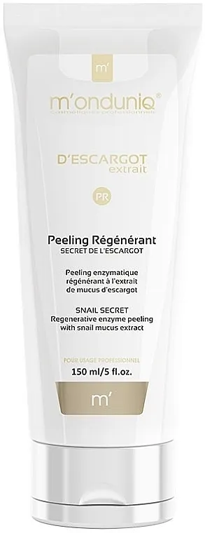 M'onduniq Snails Secret Regenerative Enzyme Peeling With Snail Mucus Extract Regenerišući piling za lice sa ekstraktom sluzi puža
