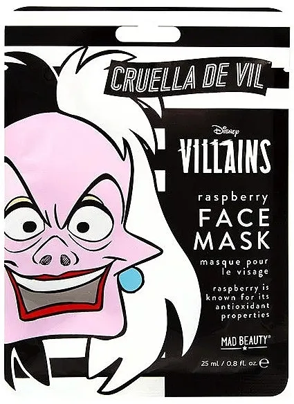 Mad Beauty Disney Cruella Sheet Face Mask Hidratantna sheet maska za lice "Cruella"