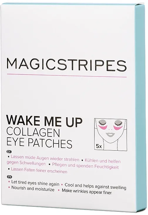 Magicstripes Wake Me Up Collagen Eye Patches Kolagenski rashlađujući flasteri za oči