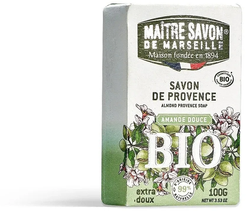 Maitre Savon de Marseille Almond Provence Soap Sapun