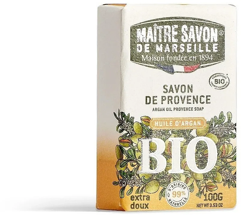 Maitre Savon de Marseille Argan Oil Provence Soap Sapun