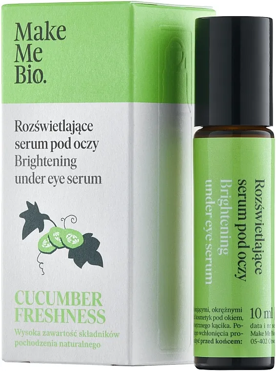 Make Me Bio Cucumber Freshness Brightening Under Eye Serum Posvjetljujući serum za područje oko očiju "Cucumber freshness"