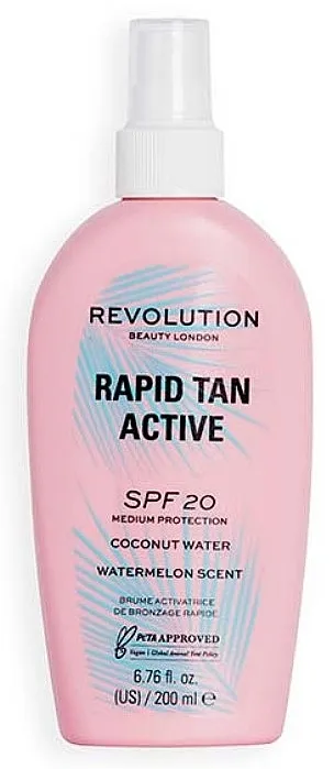 Makeup Revolution Beauty Rapid Tan Active SPF 20 Krema za zaštitu od sunca