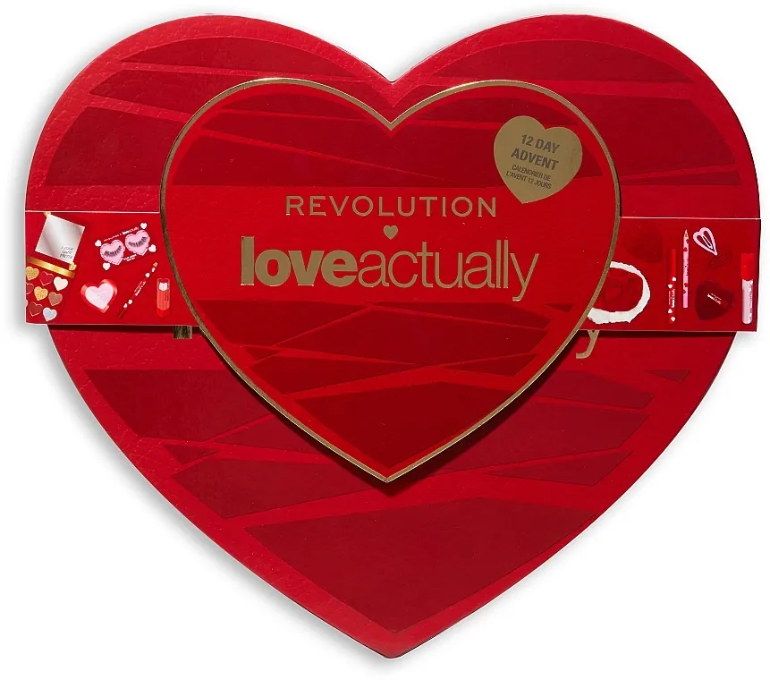 Makeup Revolution x Love Actually 12 Days Advent Calendar Adventski kalendar, 13 proizvoda