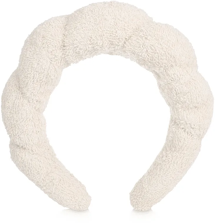 MAKEUP Spa Headband Face Washing Milk Rajf za kosu, za beauty rutinu, mlečna "Easy Spa"