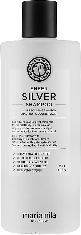 Maria Nila Sheer Silver Shampoo Šampon za žutilo obojene kose