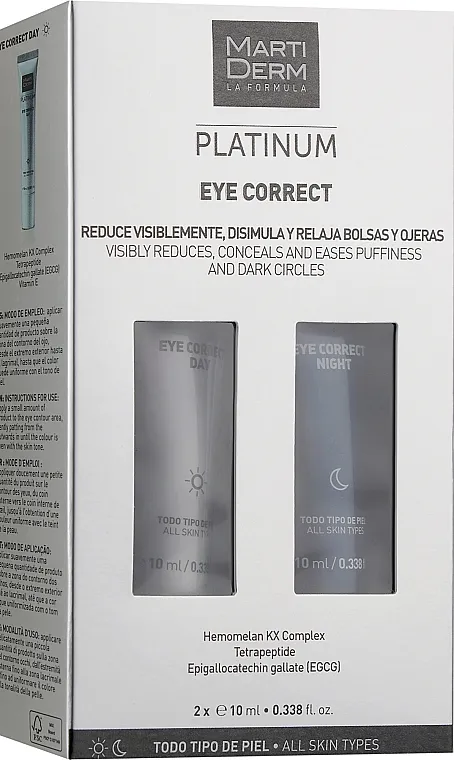 MartiDerm Eye Correct (eye/cr/2x10ml) Set