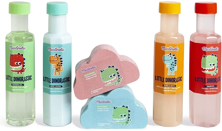 Martinelia Little Dinorassic Bath Gift Set Set, 6 proizvoda