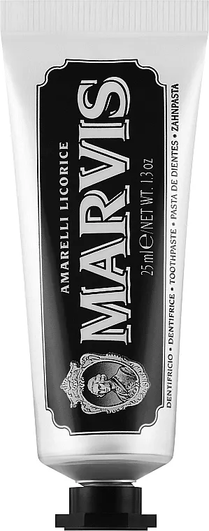 Marvis Amarelli Licorice Toothpaste Pasta za zube s okusom sladića i mente