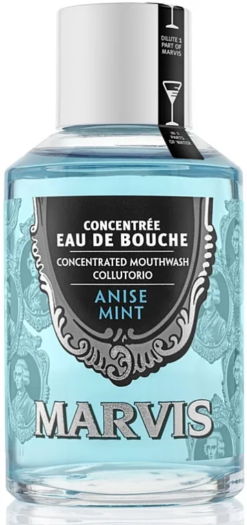 Marvis Concentrate Anise Mint Mouthwash Vodica za ispiranje usta "Anis i menta"