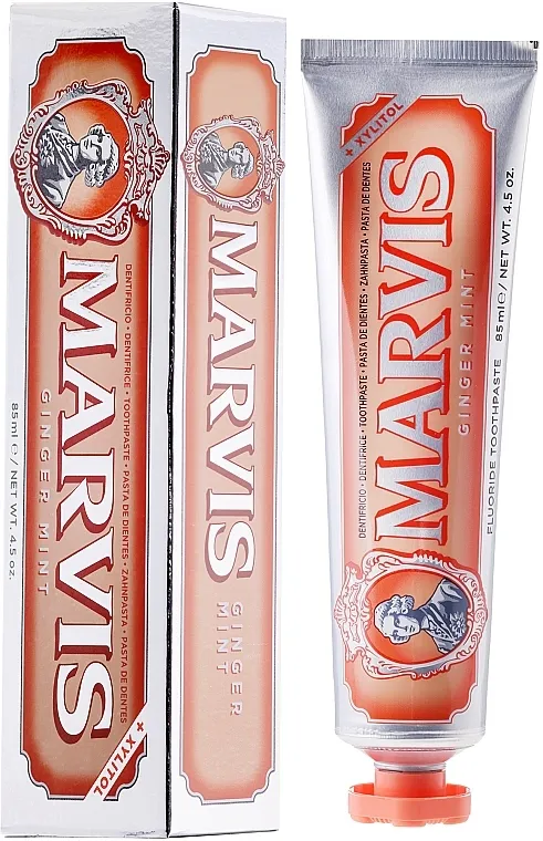 Marvis Ginger Mint + Xylitol Pasta za zube sa ksilitolom "Đumbir i menta"
