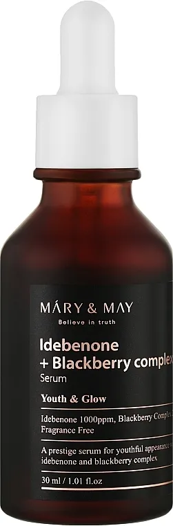 Mary &amp; May Idebenone Blackberry Complex Serum Antioksidacijski serum s idebenonom