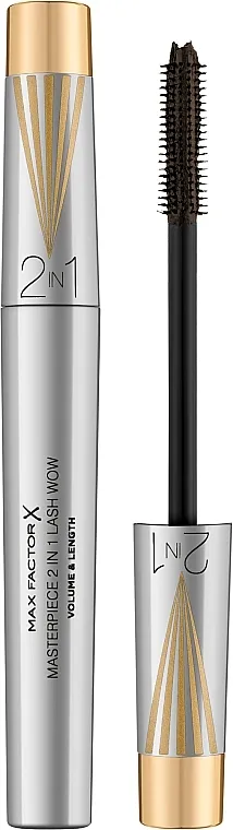 Maskara Max Factor Masterpiece 2 In 1 Lash WOW Volume &amp; Length Mascara