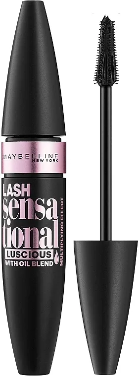 Maskara Maybelline Lash Sensational Luscious With Oil Blend