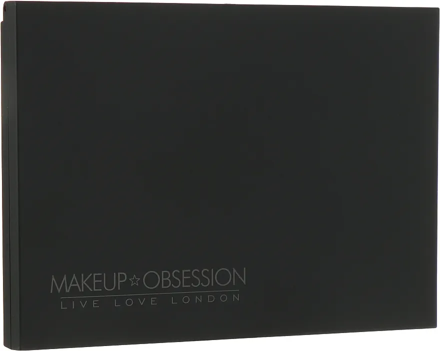 Mat crna paleta-refil Makeup Obsession Palette Medium Luxe Matte Black