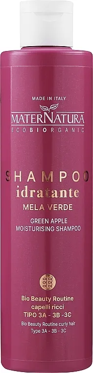 MaterNatura Green Apple Moisturising Shampoo Hidratantni šampon za kovrčavu kosu