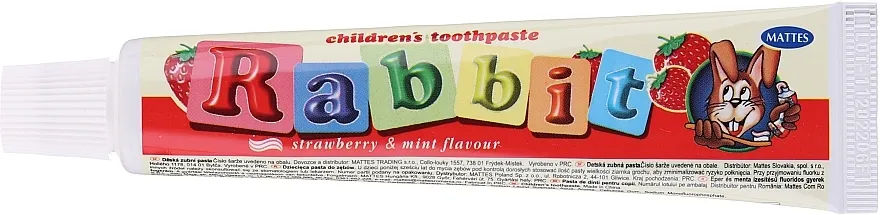 Mattes Rabbit Children (toothpaste/45g + toothbrush) Set